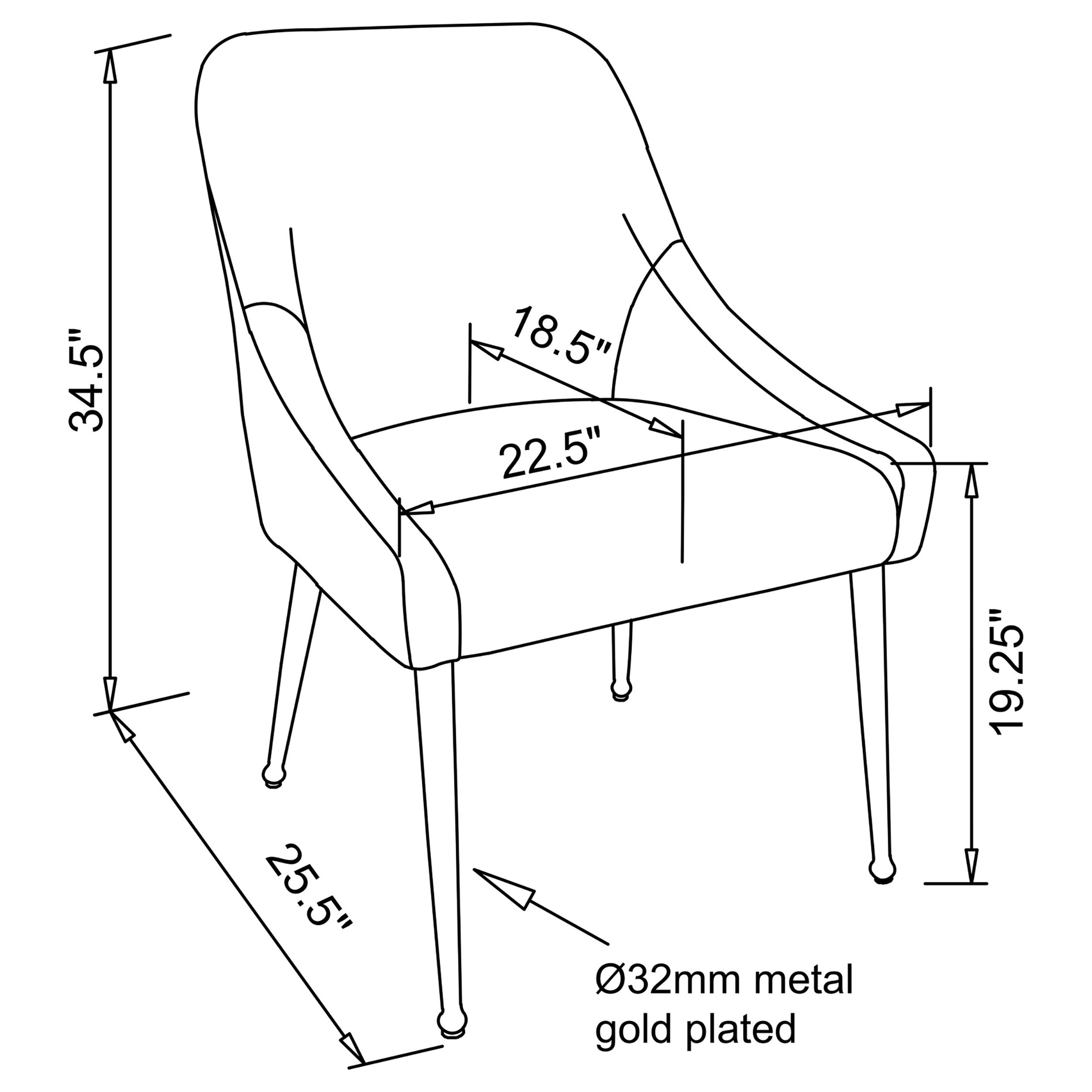 Mayette Side Chair