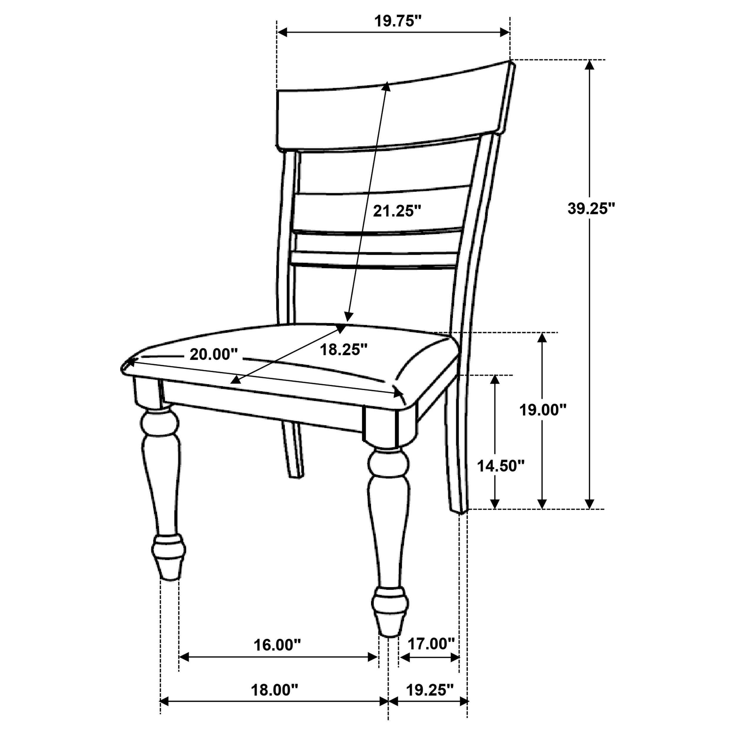 Bridget 5 Pc Dining Set