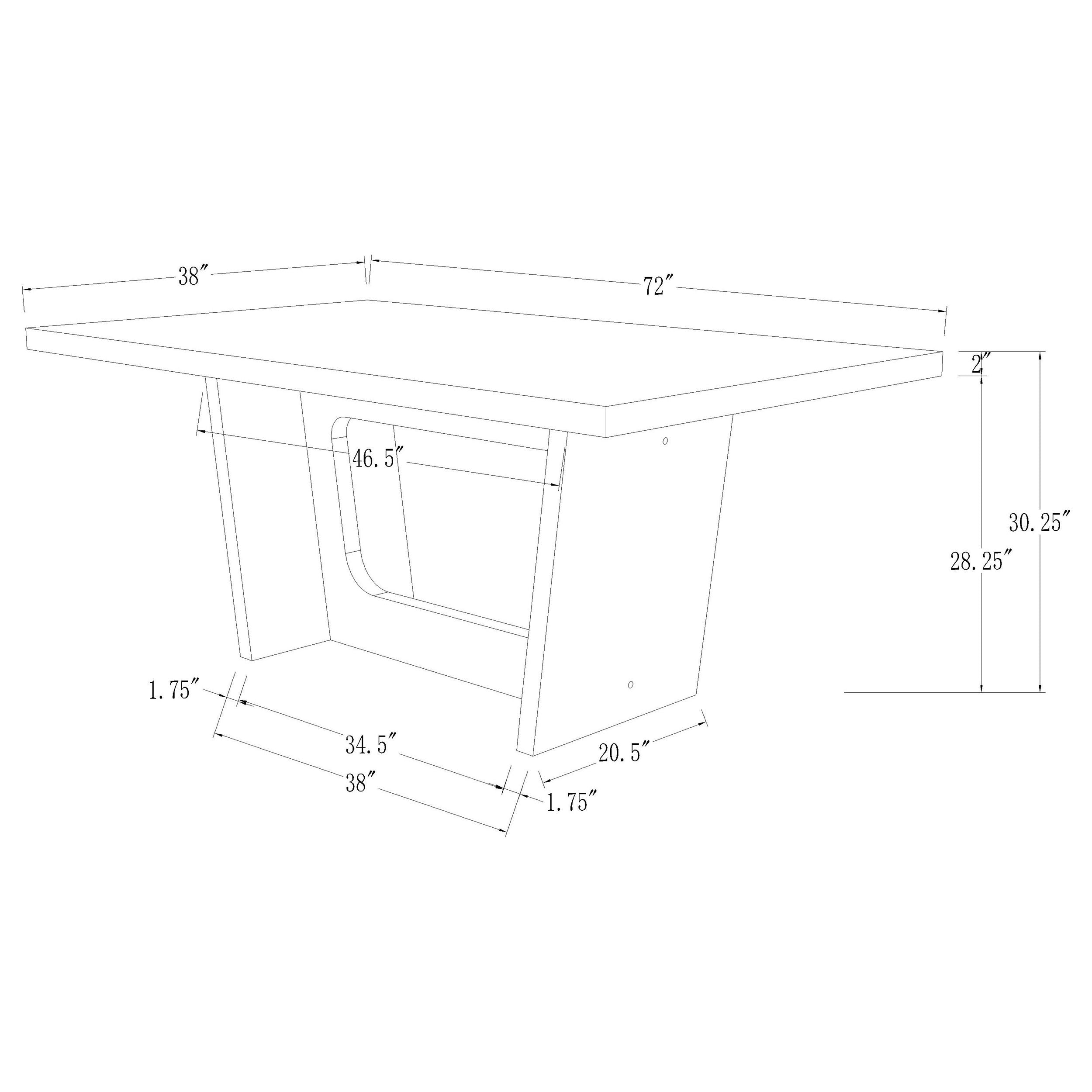 Sherry 7 Pc Dining Set