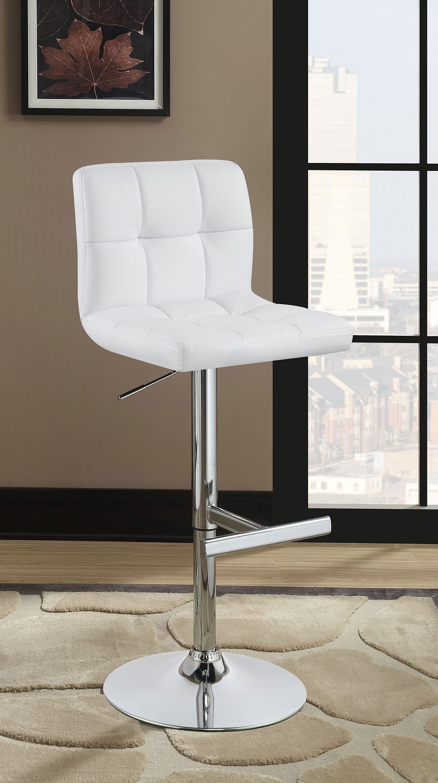 Lenny Adjustable Bar Stool