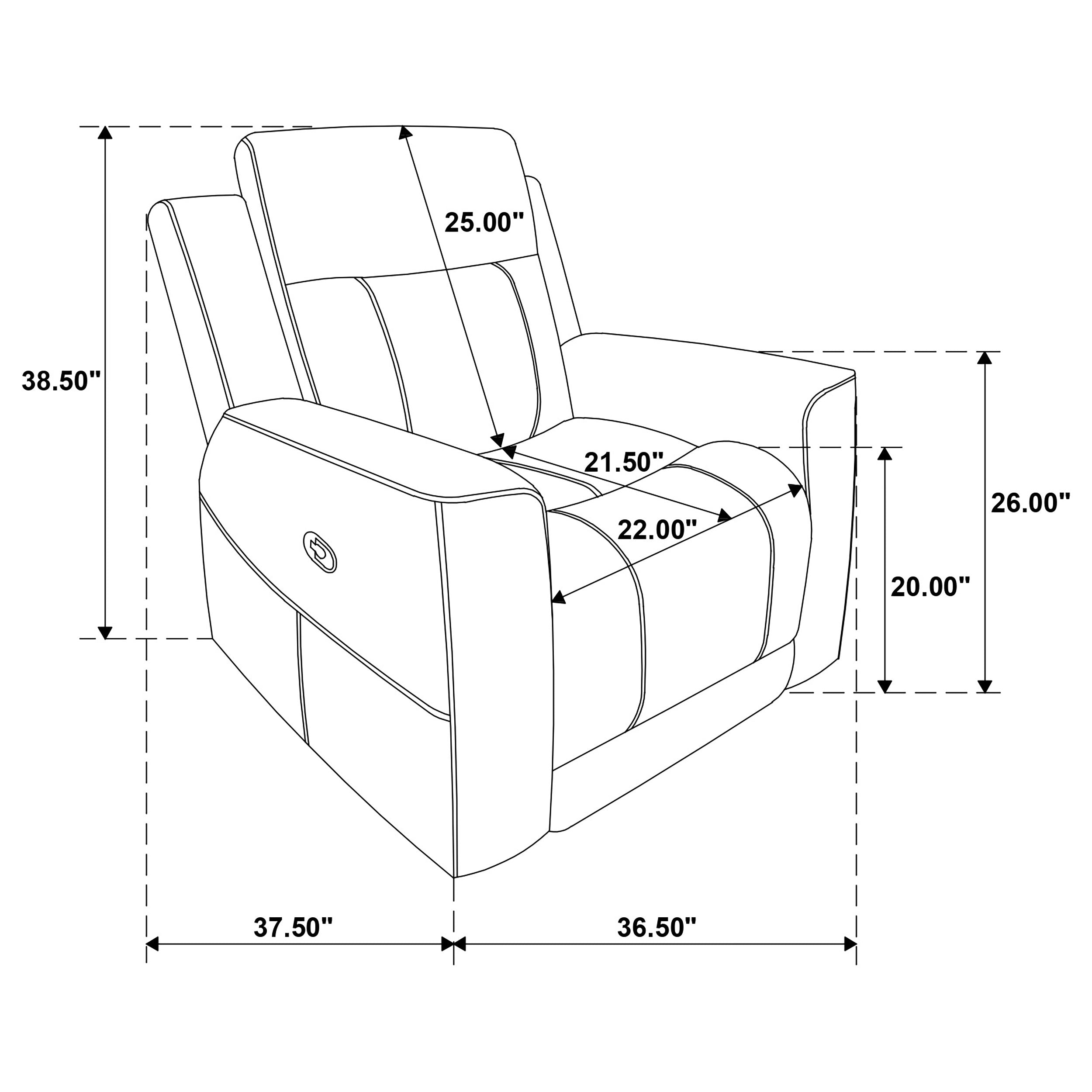 Brentwood Reclining 3 Pc Set