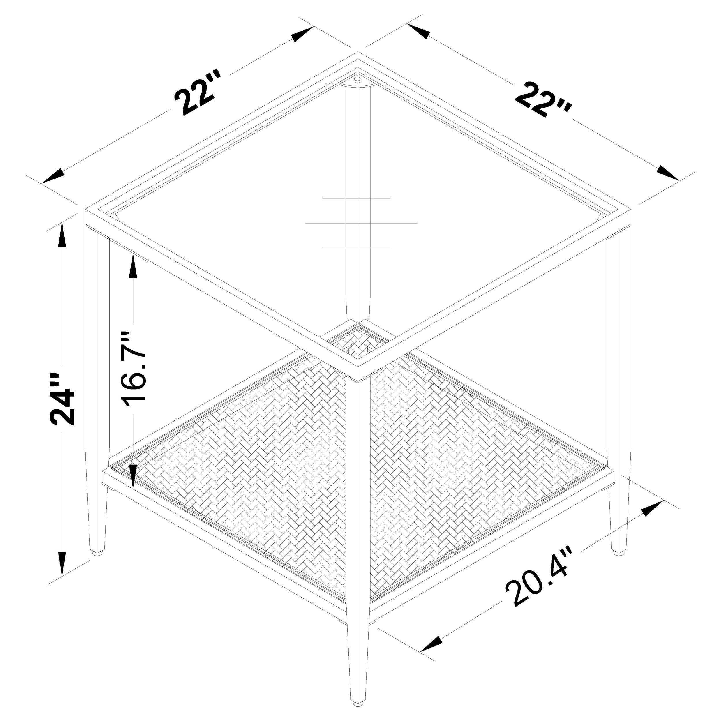 Amherst End & Side Table