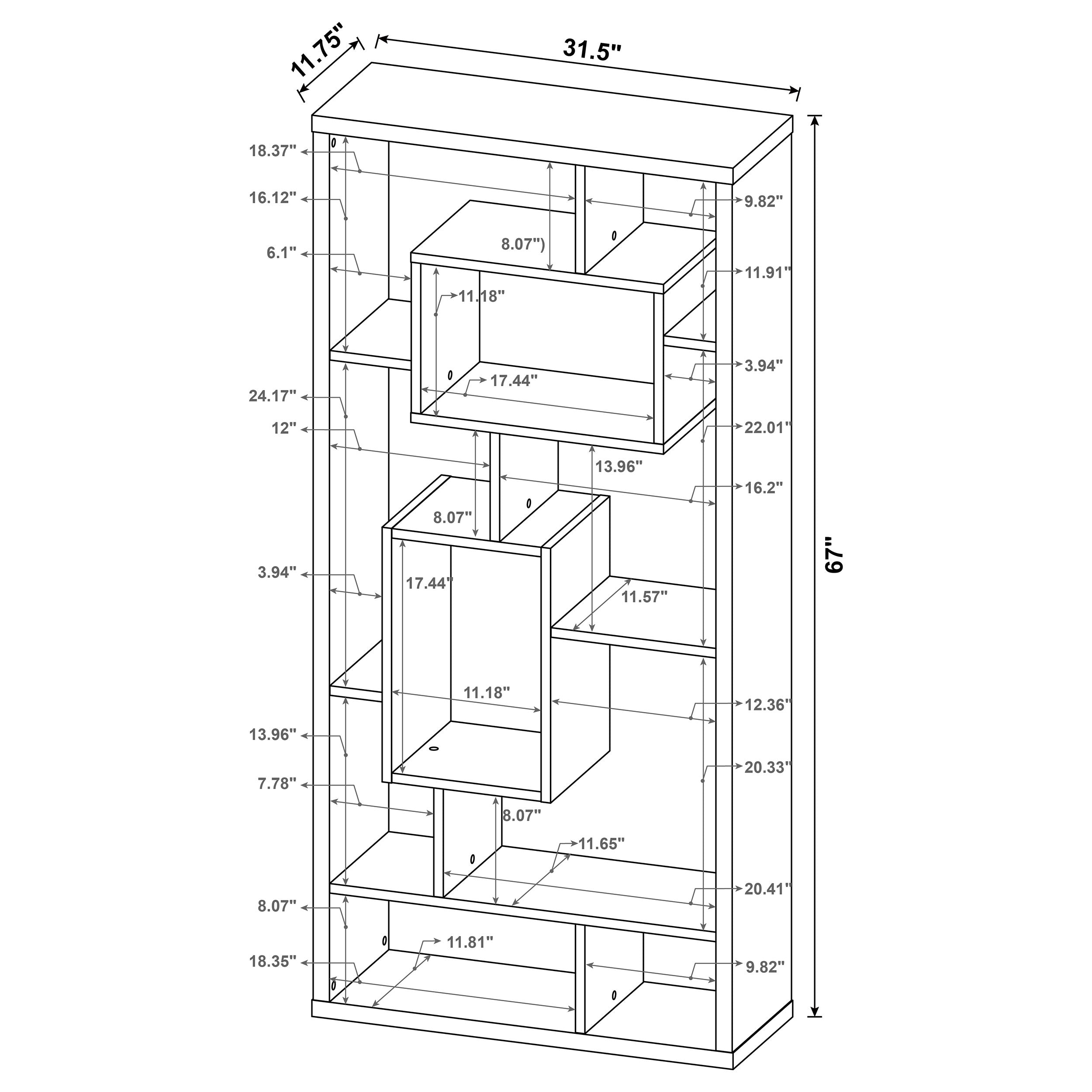 Linbrook Bookshelf