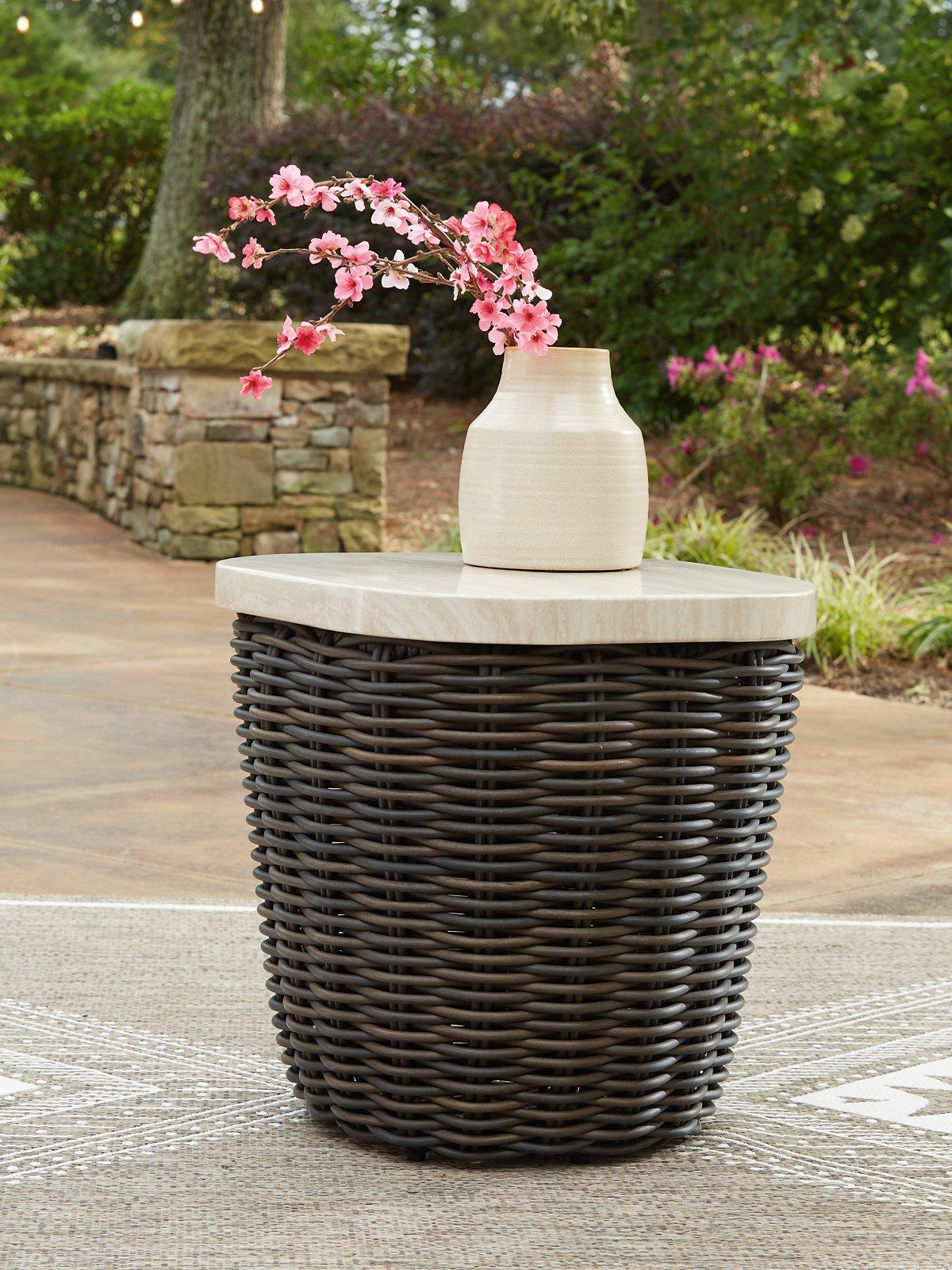 Kimora Outdoor End Table